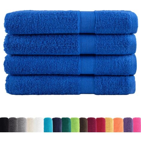 Serviettes de qualité supérieure SOLUND 4 pcs bleu 600 g/m² CFW233066 (1/5)