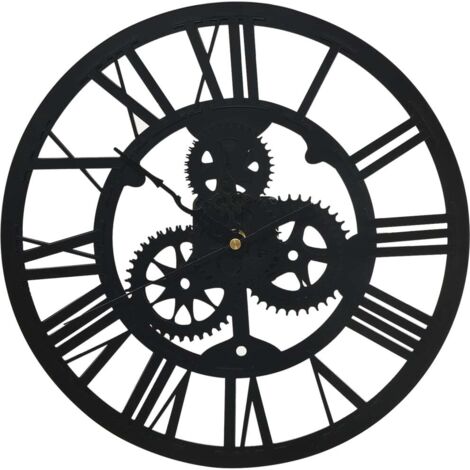 Horloge murale,Pendule murale Noir 30 cm Acrylique CFW168144 (1/5)