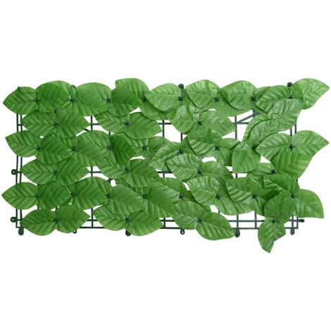 Écran de balcon,Brise Vue de terrasse,Toile de Balcon avec feuilles vert 500x75 cm CFW134850 (1/5)