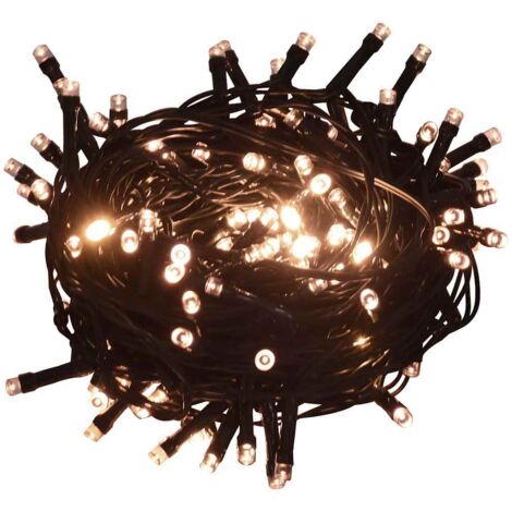 Guirlande LED，Décoration de Noël avec 150 LED Blanc chaud 15 m PVC CFW64285 (1/5)