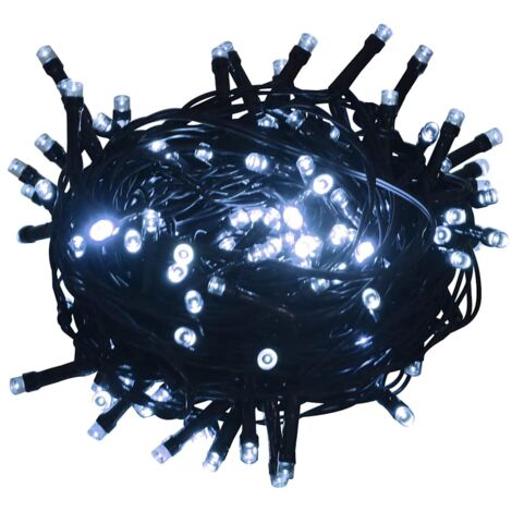 Guirlande LED，Décoration de Noël avec 150 LED Blanc froid 15 m PVC CFW48195 (1/5)