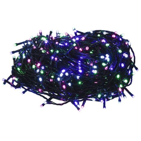Guirlande LED，Décoration de Noël avec 1000 LED Multicolore pastel 100 m PVC CFW47747 (1/5)