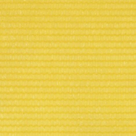 Écran de balcon,Brise Vue de terrasse,Toile de Balcon Jaune 120x400 cm PEHD CFW726856 (1/5)