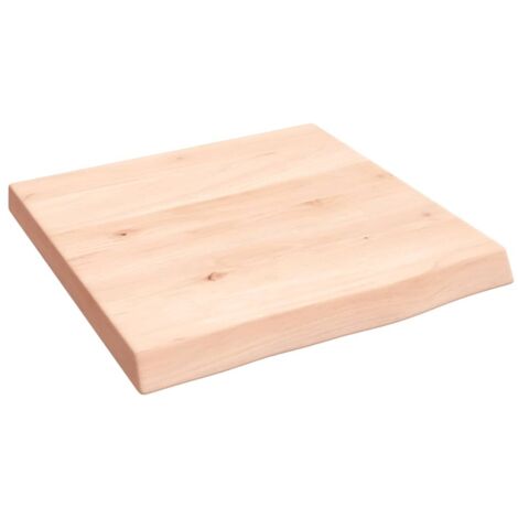 Comptoir de salle de bain,Meuble de salle de bain 40x40x(2-4) cm bois massif non traité CFW50578 (1/5)