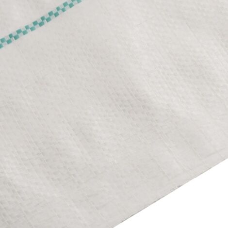 Membrane anti-mauvaises herbes,Film de protection blanc 1,5x150 m PP CFW133739 (1/5)