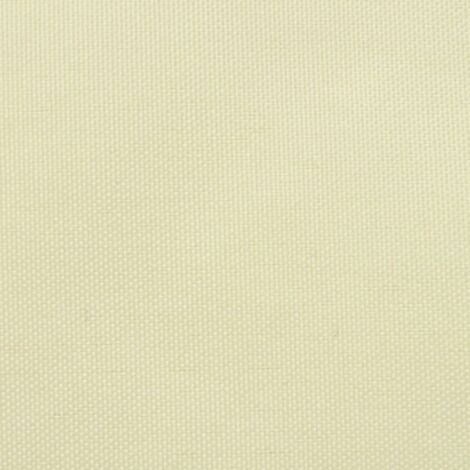 Écran de balcon,Brise Vue de terrasse,Toile de Balcon en tissu Oxford 90x400 cm Crème CFW340709 (1/5)