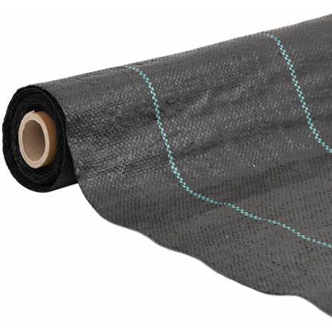 Membrane anti-mauvaises herbes,Film de protection noir 2x10 m PP CFW588880 (1/5)