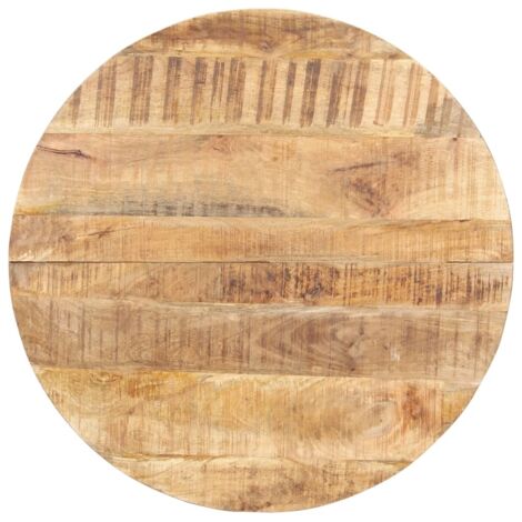 Table de salle à manger，Table à manger，Table à dîner 80 cm Bois de manguier brut CFW865355