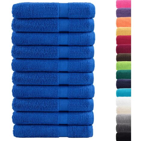 Serviettes de qualité supérieure SOLUND 10 pcs bleu 600 g/m² CFW339558 (1/5)