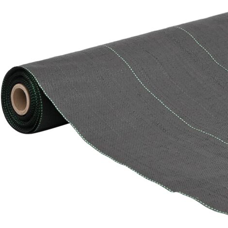 Membrane anti-mauvaises herbes,Film de protection noir 0,5x200 m PP CFW329637 (1/5)