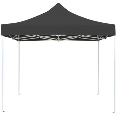 Tonnelle de jardin,Tente de réception pliable Aluminium 2 x 2 m Anthracite CFW63787 (1/5)