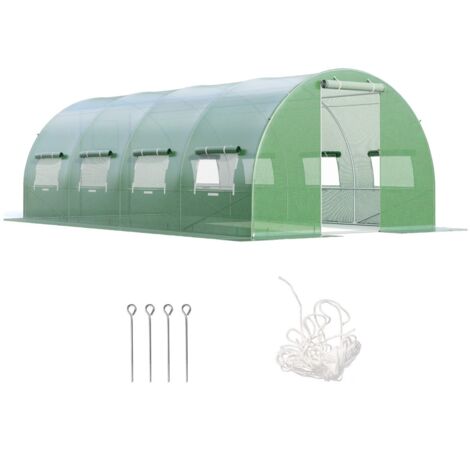 Serre de Jardin, WOLTU Serre Tomate en Tube d'Acier, Porte Zippée Serre de Jardin, WOLTU Serre Tomate en Tube d'Acier, Porte Zippée