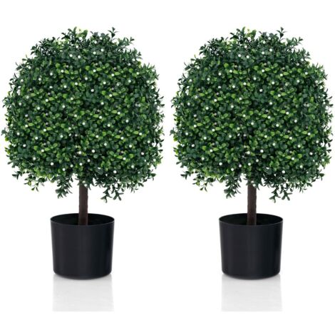 Lot De 2 Arbres De Buis Artificiel Topiaire 55 Cm Avec 343 Fruits lot-de-2-arbres-de-buis-artificiel-topiaire-55-cm-avec-343-fruits