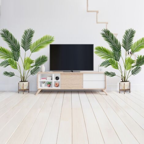Lot de 2 Palmiers 120 cm Artificiels. Pour une décoration d'intérieur
