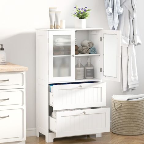 Meuble de Salle de Bain étanche, Meuble de Rangement Autoportant au Sol Meuble de Salle de Bain étanche, Meuble de Rangement Autoportant au Sol