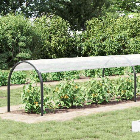 Housse de protection plantes avec œillets 2x4 m polyéthylène CFW696879 (1/5)