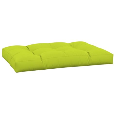 Coussin d'extérieur,Coussin de palette vert vif 120x80x12 cm tissu CFW942944 (1/5)