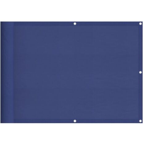 Écran de balcon,Brise Vue de terrasse,Toile de Balcon bleu 75x700 cm 100% polyester oxford CFW843870 (1/5)