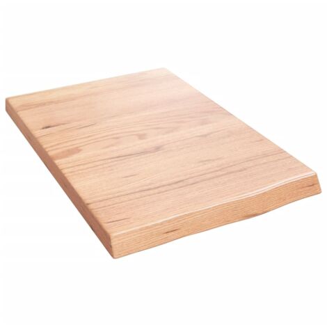 Comptoir de salle de bain,Meuble de salle de bain marron 40x60x(2-4) cm bois traité CFW50681 (1/5)