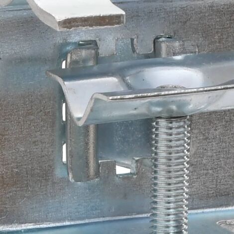 Pinces à parasol pour balcon 2 pcs 32 mm acier CFW39082 (1/5)