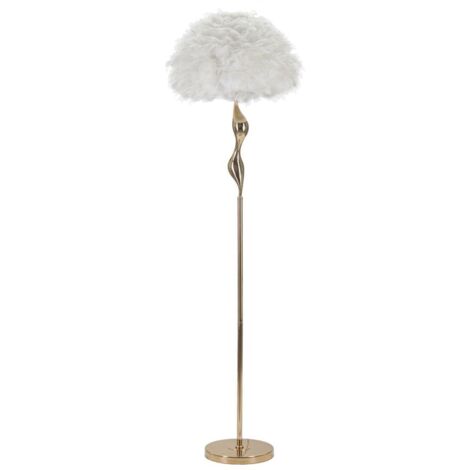Lampadaire mince blanc Ø 50 x 165 cm (1/5)