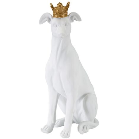 Chien blanc Cm 20X12,5X33 (1/5)