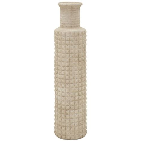 Vase d'extérieur couleur sable, Ø 24,5 x 97 cm (Trou Ø 14 cm) (1/5)