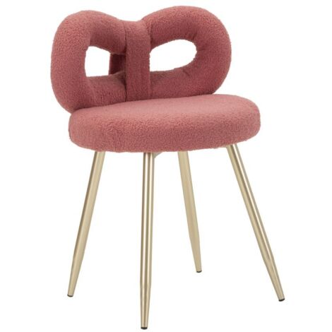 Chaise Ilary Mini Rose Cm Ø 40X67 (Hauteur d'assise Cm 46) (1/5)