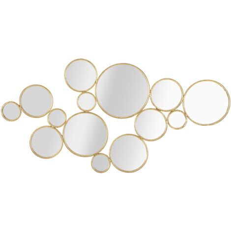 Panneau mural avec miroirs 100 x 2,3 x 51,5 cm (1/5)