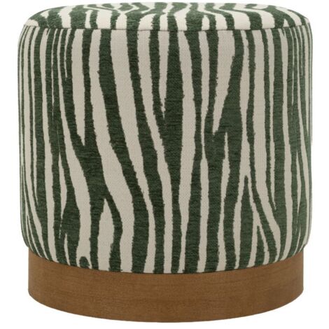 Pouf Savana Vert Cm Ø 40X40