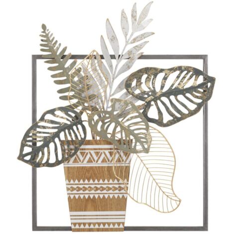 Panneau mural en fer Vaso Cm 54X6,4X62,9 (1/5)