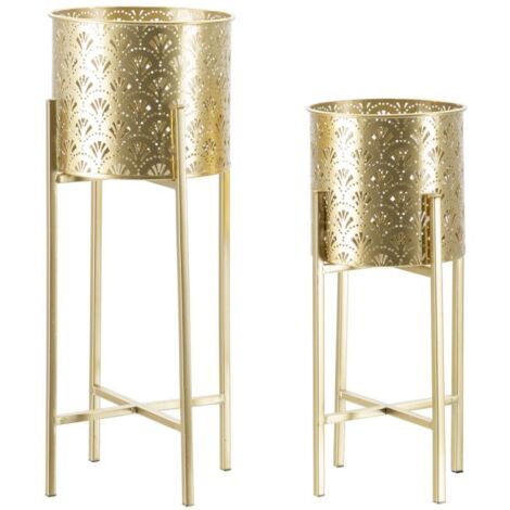 Ensemble de 2 porte-vases Golvy -B- cm Ø 21 x 52 - 19 x 42 (1/5)
