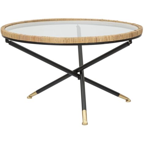 Tavolo Da Caffe' Saint Barth Rotondo Cm Ø 80X46,5 (1/5)
