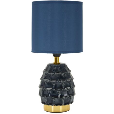 Lampe de chevet Pigny Bleu Cm Ø 15X30,5 (1/5)