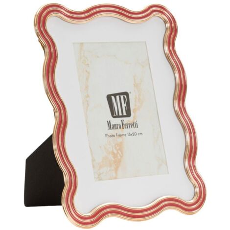 Cadre photo Elizabeth rouge 17,5 x 1,3 x 22,5 cm (dimensions intérieures 15 x 20 cm) (1/5)