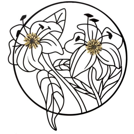 Décoration murale Simply Flotis Cm 63X2X69 (1/5)