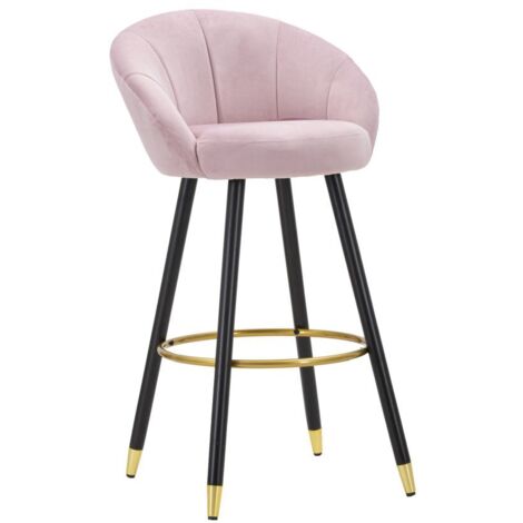 Tabouret de bar Prague Rosa Cm 55X56X104 (1/5)