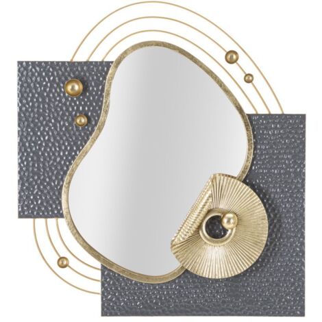 Miroir mural décoratif 80 x 7 x 72,4 cm (1/5)
