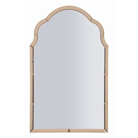 Miroir mural Tangier rose 62 x 1 x 100 cm (dimensions intérieures du miroir : 55 x 94 cm) (1/5)