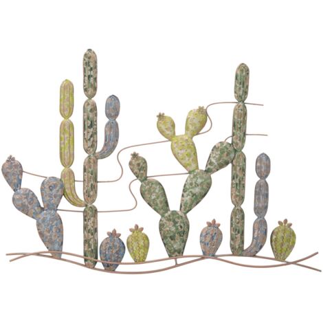 Décoration murale Cactus -B- 90 x 2,5 x 64 cm (1/5)