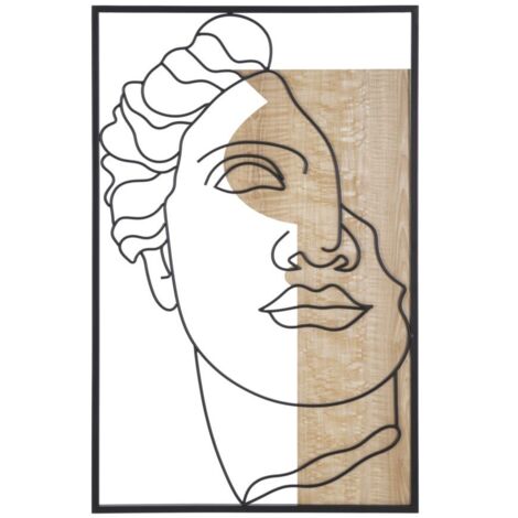Panneau mural David -A- Cm 50X2X80 (1/5)