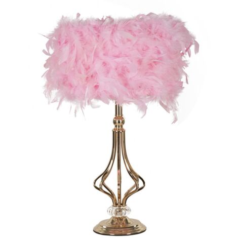 Lampe de Table Tarty Rose Cm Ø 25X54 (1/5)