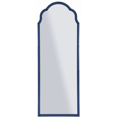 Miroir mural bleu Tangier 55 x 2 x 150 cm (dimensions intérieures du miroir : 49 x 144 cm) (1/5)