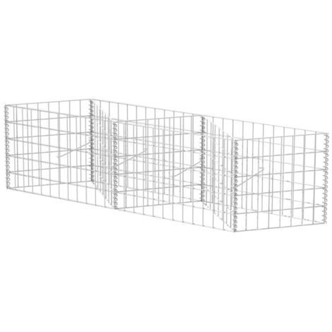 Panier de gabion Acier galvanisé 120x30x50 (1/5)