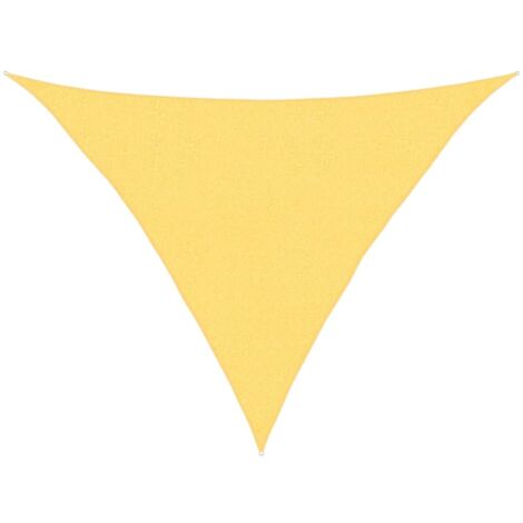 Voile d'ombrage - Toile d'ombrage - Auvent Imperméable - UV Protection pour Terrasse Jardin Extérieur - 160 g/m² Beige 2,5x2,5x3,5 m PEHD XDNXN56573 (1/5)