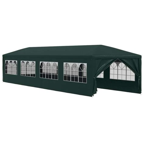 Tente de réception，Tonnelle de Jardin，Chapiteau，Barnum,Tonnelle 3 x 12 m Vert XZZ38974