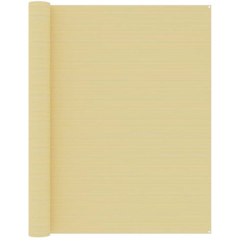 Tapis de tente, Tapis de jardin, Tapis de Camping extérieur 250x450 cm Beige MKS13796 (1/4)