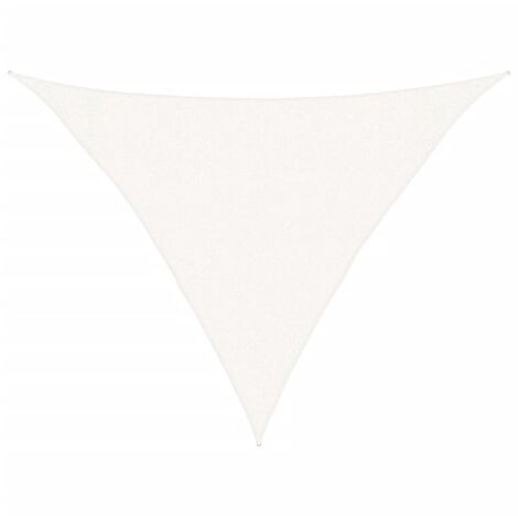 Voile d'ombrage - Toile d'ombrage - Auvent Imperméable - UV Protection pour Terrasse Jardin Extérieur - 160 g/m² Blanc 3x3x4,2 m PEHD XDNXN71401 (1/5)