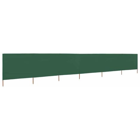 Paravent, Cloison de séparation,Brise Vue 6 panneaux Tissu, Paravent Séparation de pièce 800 x 80 cm Vert FNBD51607 (1/5)