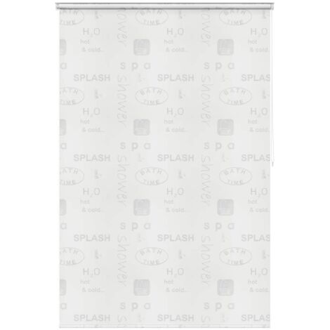 Store roulant,Rideau occultant de douche 160x240 cm Éclaboussures VDVM834764 (1/5)